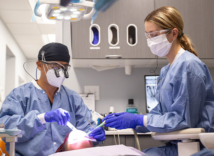 we clean teeth